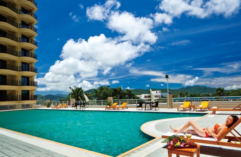 Gentle Grown Sanya Seashore Hotel Exterior foto